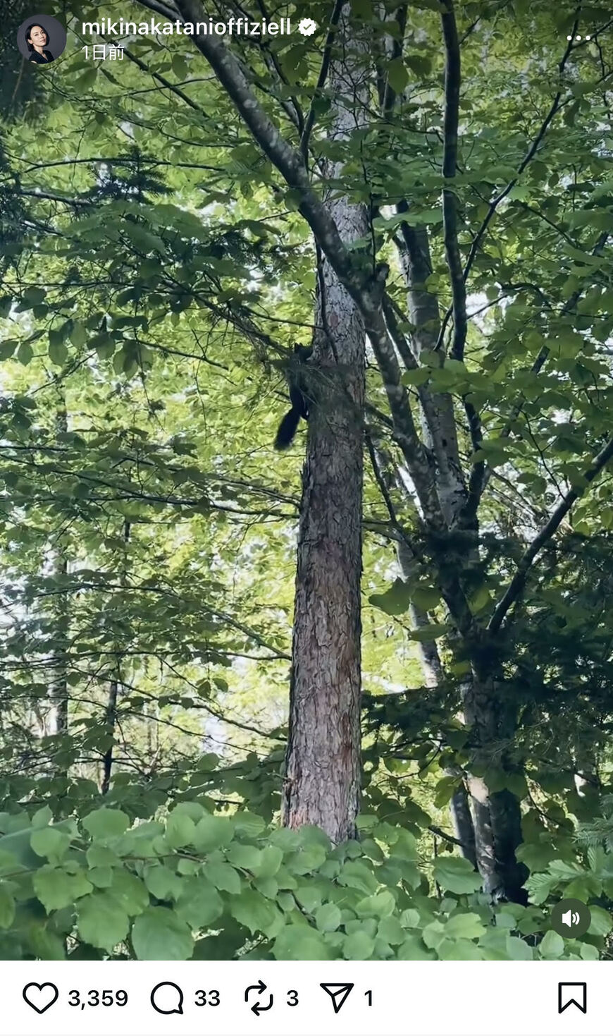 出所：中谷美紀のInstagram　参照日：2025年9月2日