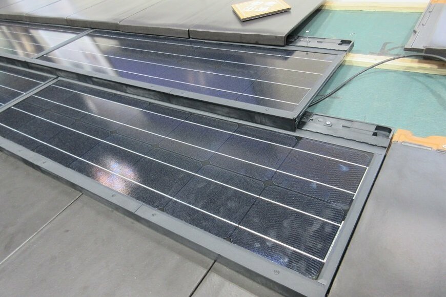 太陽電池の集電効率改善や屋根材一体型の開発が進む