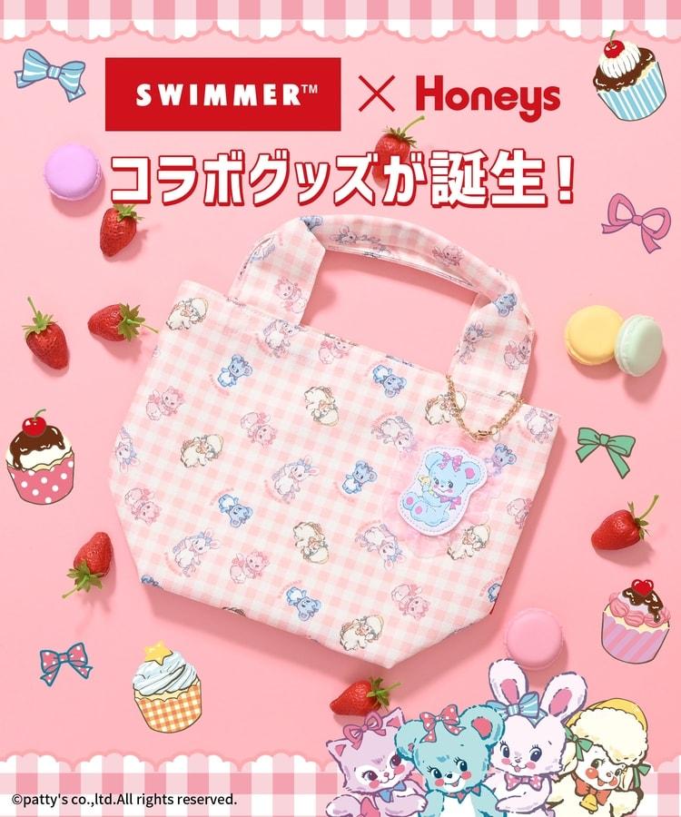 ハニーズ、SWIMMER/総柄トート: バッグ商品画像