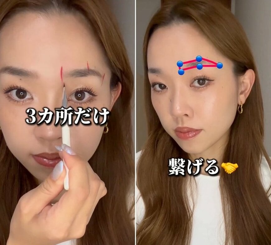 似合う眉の3つのポイント