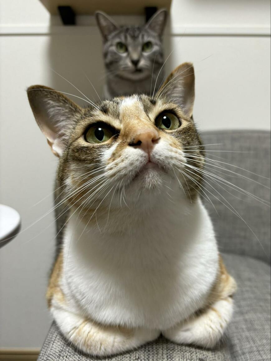 くつろぐ猫たち