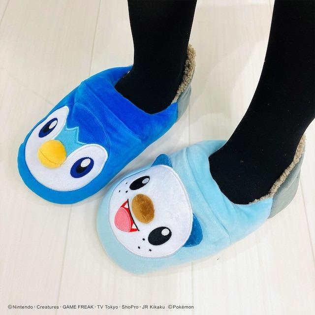 ニトリ 左右別柄で可愛いぬいぐるみクニャック(ルームシューズ)ポッチャマ・ミジュマル