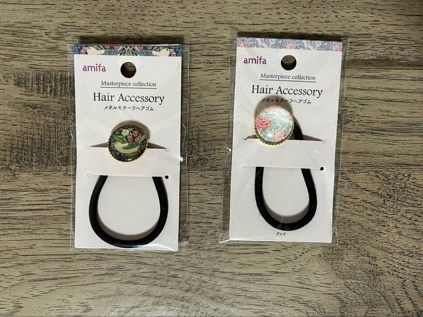 キャンドゥ、メタルモチーフヘアゴム画像