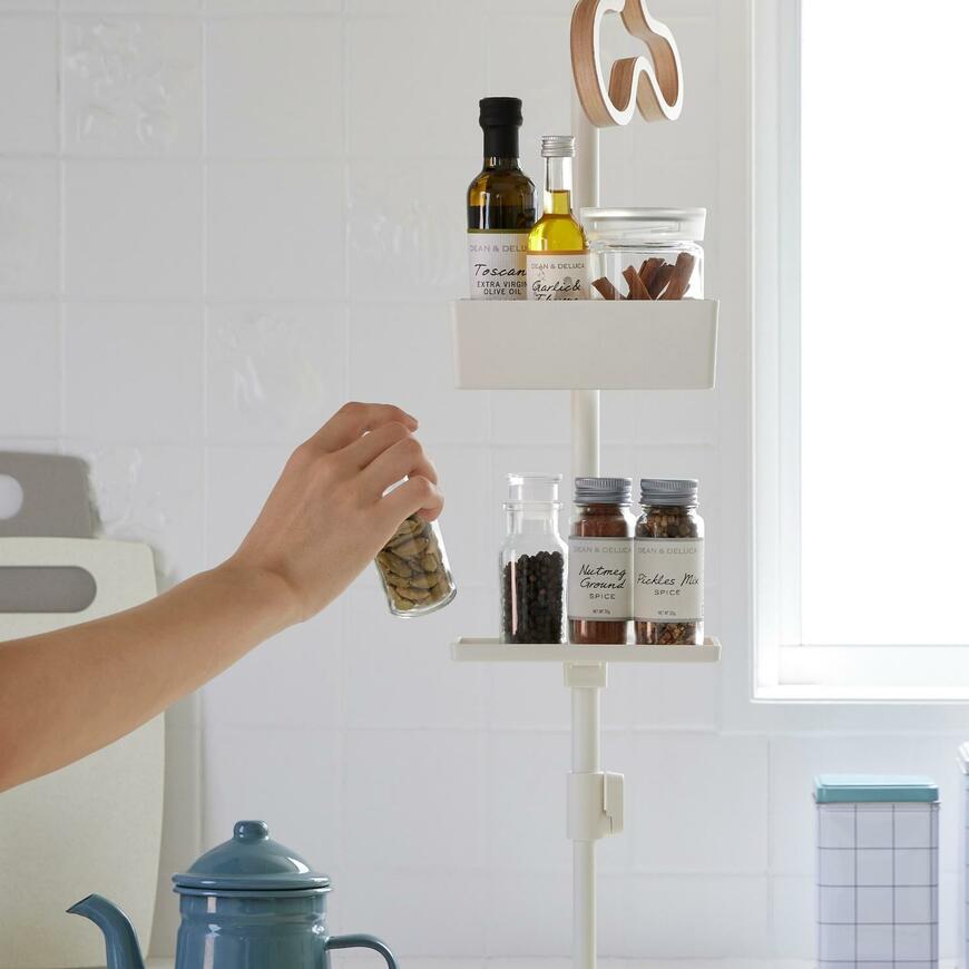 縦つっぱり棒用トレー