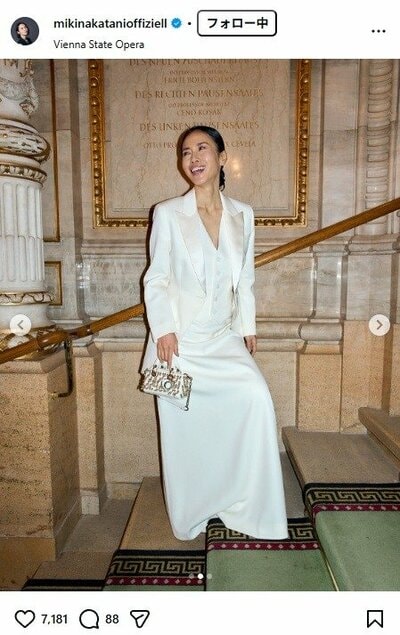 中谷美紀のInstagram投稿