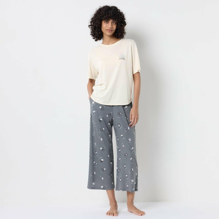 ユニクロ公式 ちいかわ×サンリオキャラクターズ:スイーツコレクションラウンジセット(半袖)