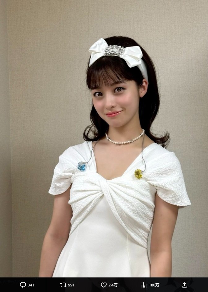 出所：橋本環奈のX（@H_KANNA_0203）参照日：2025年9月22日