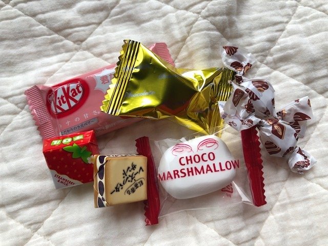 「義理チョコパック」基本のセット（筆者撮影）