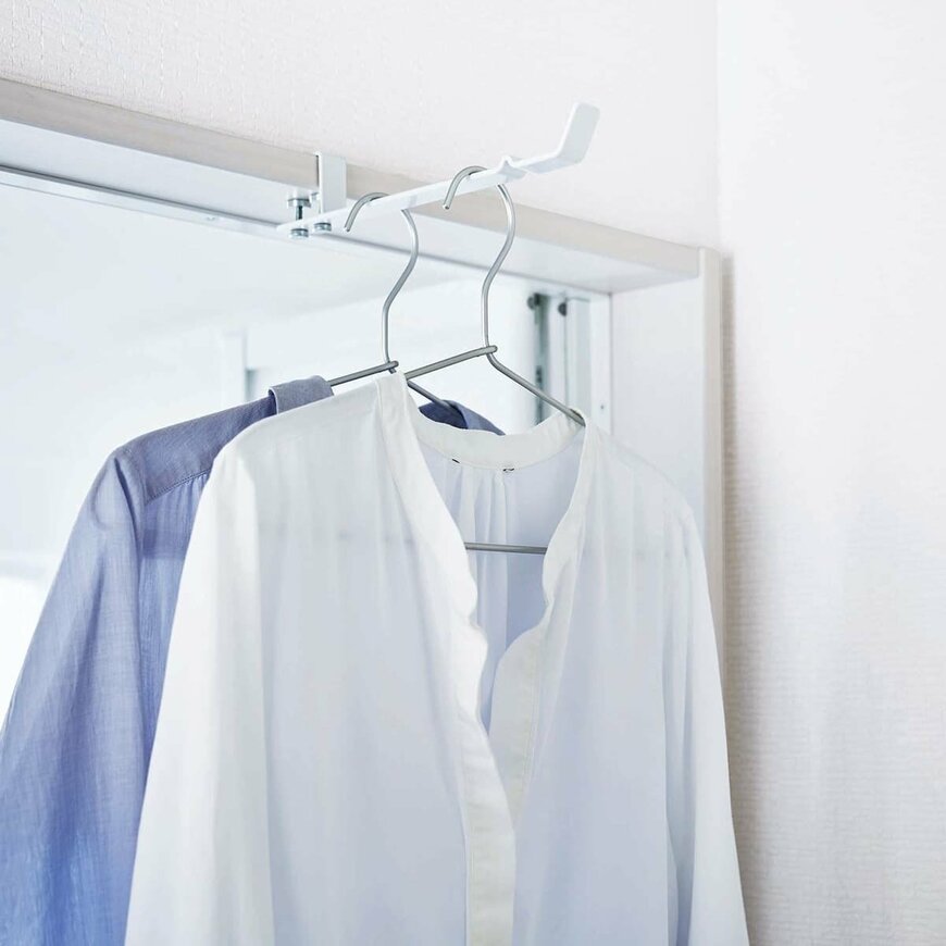 出所:山崎実業公式 ランドリー室内干しハンガー タワー