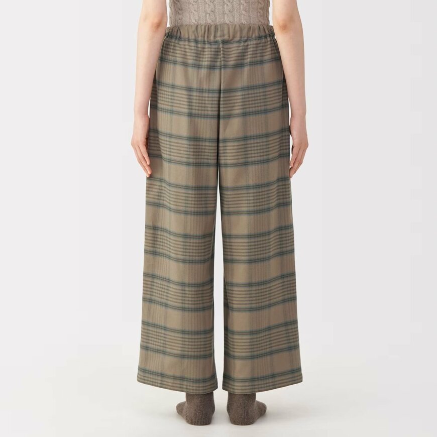 無印良品公式 婦人 フランネルロング パンツの画像