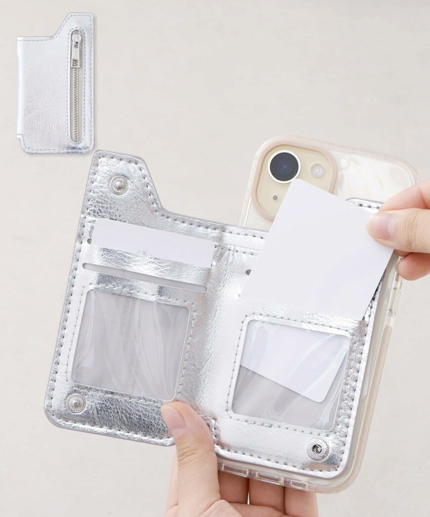 3COINS公式　スマホ用カードホルダー