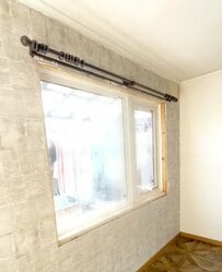 【築45年超中古戸建DIY】完成度が神レベル！築古の窓サッシの内装&壁をDIY！「窓台の色良いですね！」の声