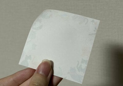 セリア、付箋 猫いっぱい商品画像