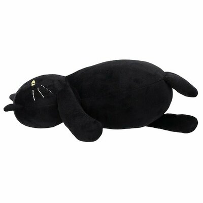 ニトリ公式通販ニトリネット 背当てクッション(デコネコ ブラック)商品画像