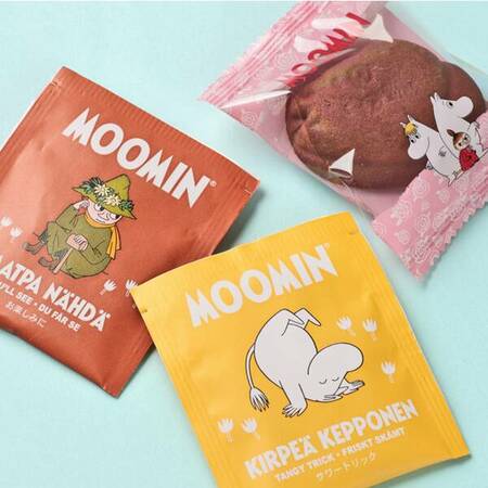 ムーミンティー＆クッキーギフトボックス（ムーミン＆スナフキン）