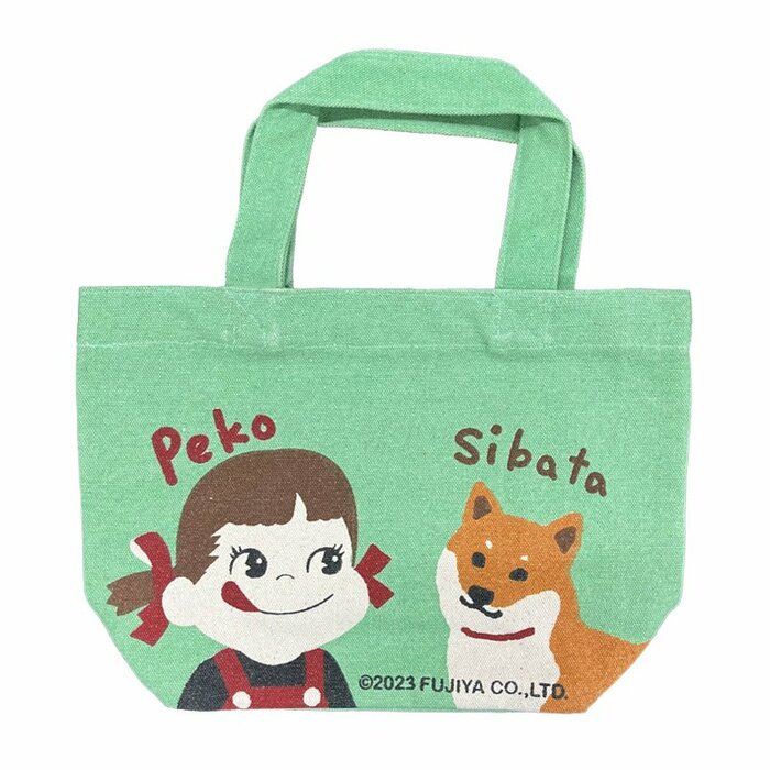 ミニトート ペコちゃん×柴犬