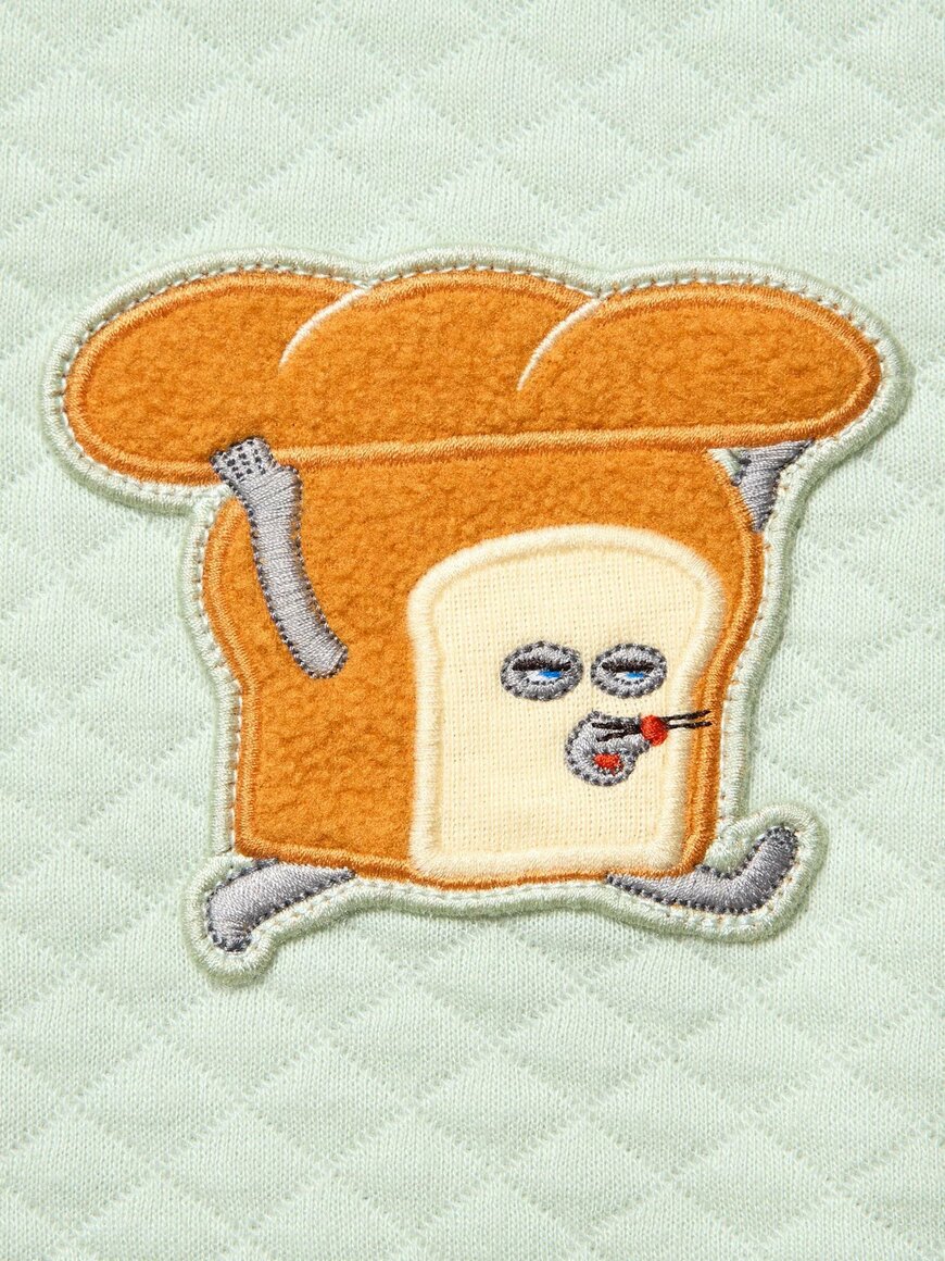 出所：ユニクロ公式　キルトパジャマ/パンどろぼう