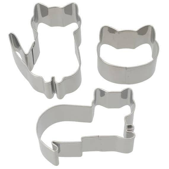 出所：ニトリ公式通販ニトリネット クッキー抜き型(デコネコ 3P TY07)