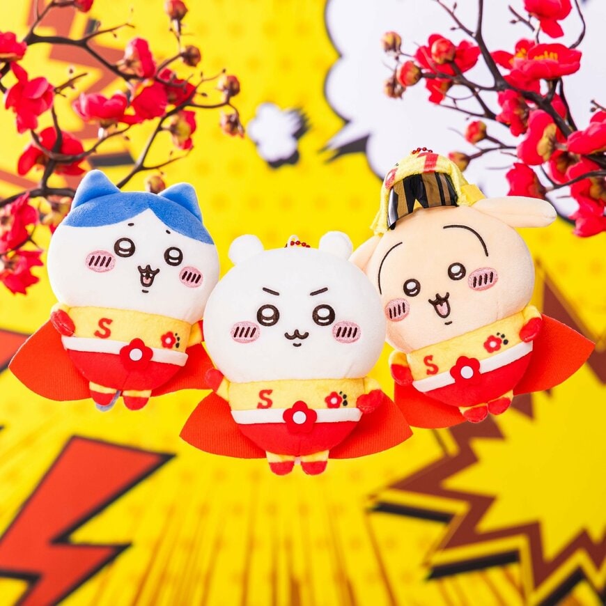 お馴染み「ちいかわ」「ハチワレ」「うさぎ」の全3種類