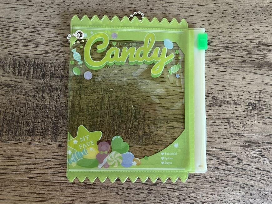 セリア、お菓子パッケージキーホルダー画像