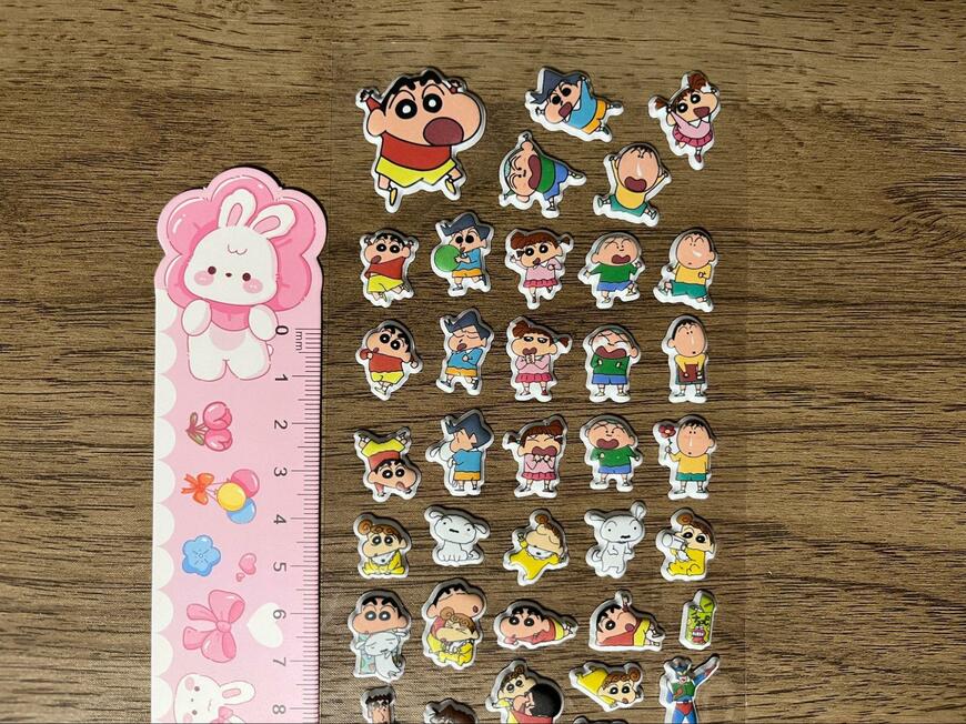セリア、クレヨンしんちゃん ましゅまろシール