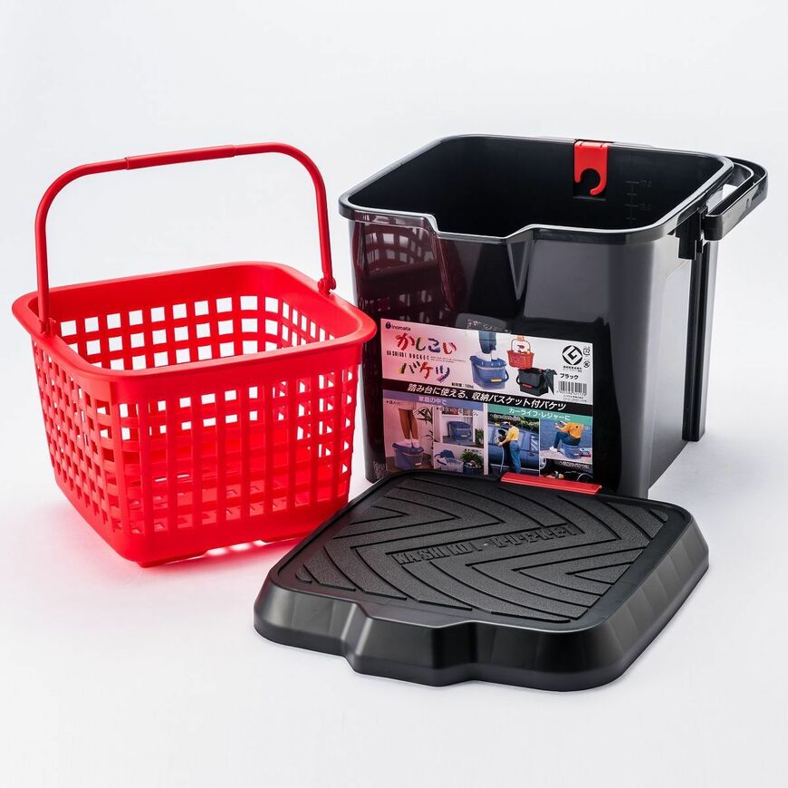 出所：オートバックス公式ブランドサイト　かしこいバケツ　17L　ブラック