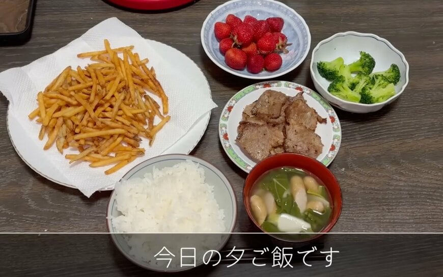 94歳の調理風景
