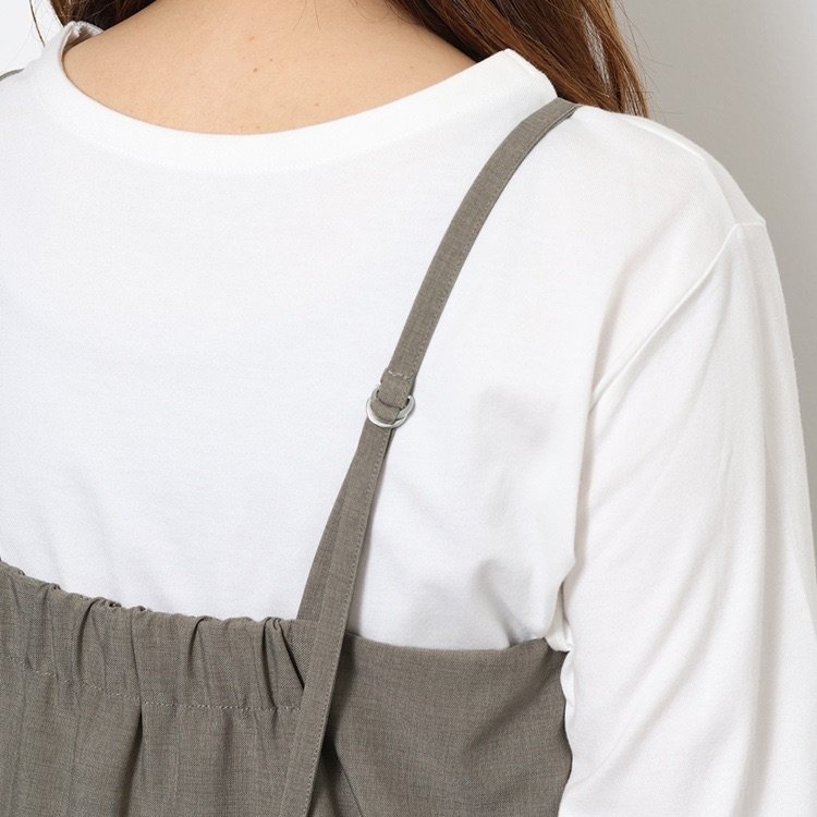 ケユカ公式　レイヤードキャミワンピース