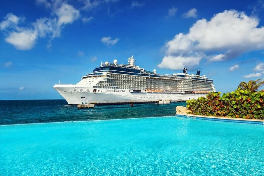 豪華客船の写真