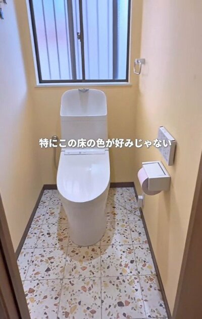 変身前のトイレ