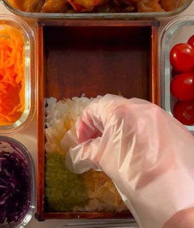 お肉いっぱいでお腹も大満足！【ガリバタチキンのり弁】母が娘に作る色鮮やかでオシャレな「ガッツリ弁当」に注目