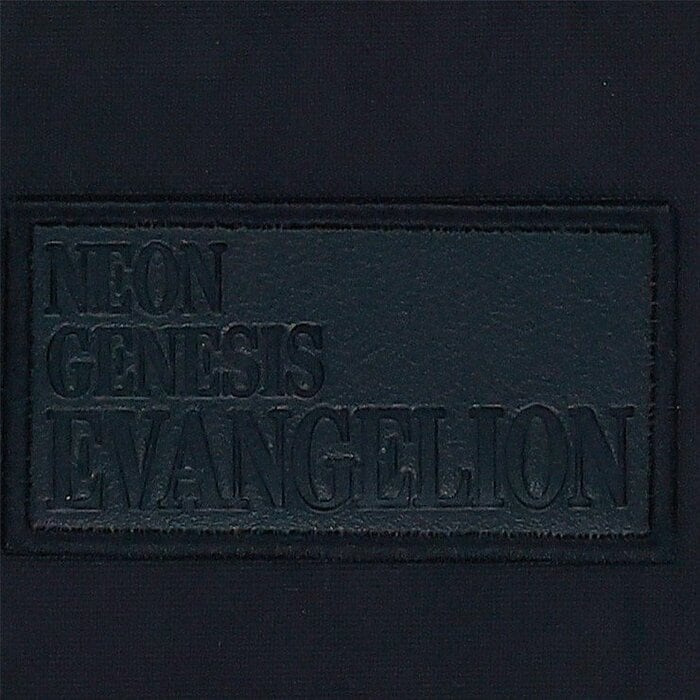 後ろには「NEON GENESIS EVANGELION」の文字