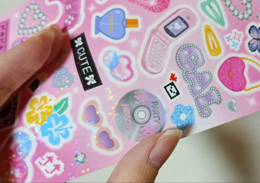 筆者撮影（セリア、TOPPiNG LAB Y2K ギャル）