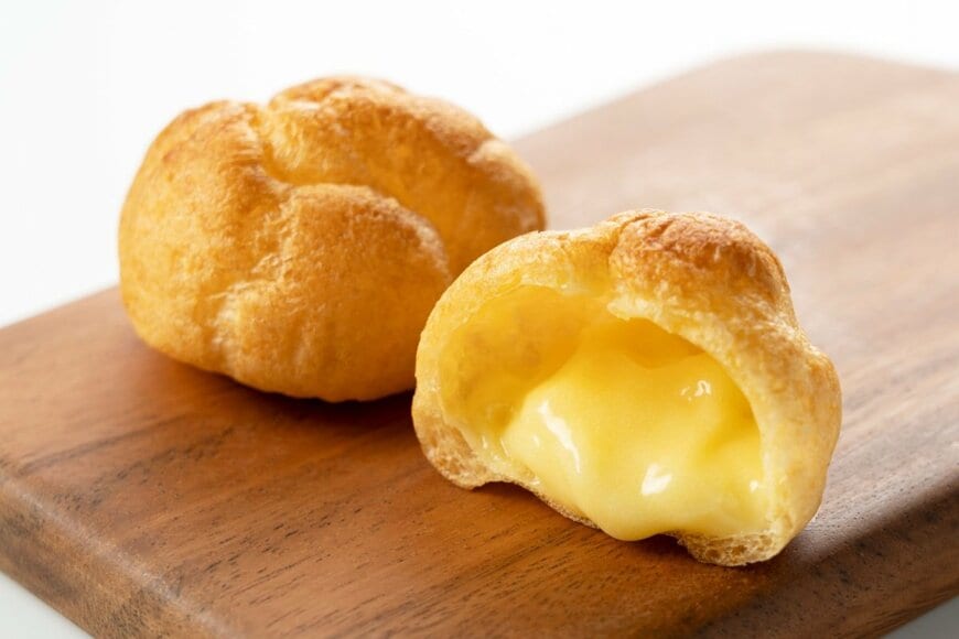 コンビニなどでよく見るシュークリーム