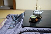 猫の飼い主が「こたつを片付けられない理由」　退かない猫の様子に「真夏？なんだそれ？」