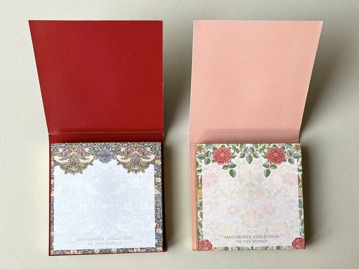 モリスデザインのメモ付箋中身