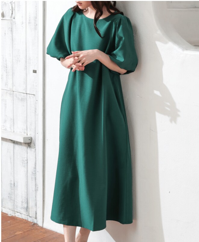 ふんわりとしたガーリースタイルにおすすめなワンピース