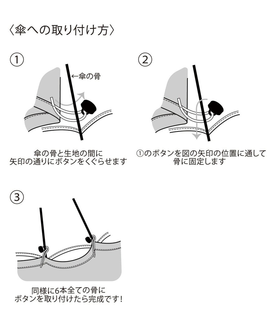 PAL CLOSETオンラインストア「《UVカット率99％》UV傘用カーテン」