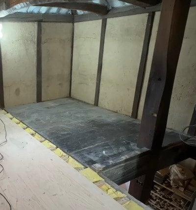 【築127年古民家DIY】年季の入ったボロボロの床を解体し張り替え！清潔感のある“合板床”が完成