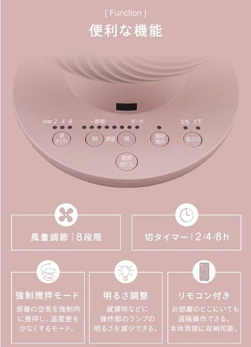 ボタンひとつで温度差をなくす強制攪拌モードも搭載されています