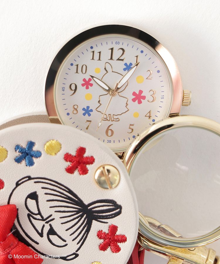 出所：ハニーズ公式通販 刺繍入りハングウォッチ