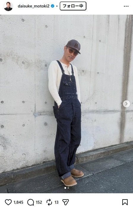 出所：元木大介のInstagram（＠daisuke_motoki2） 参照日：2026年4月22日