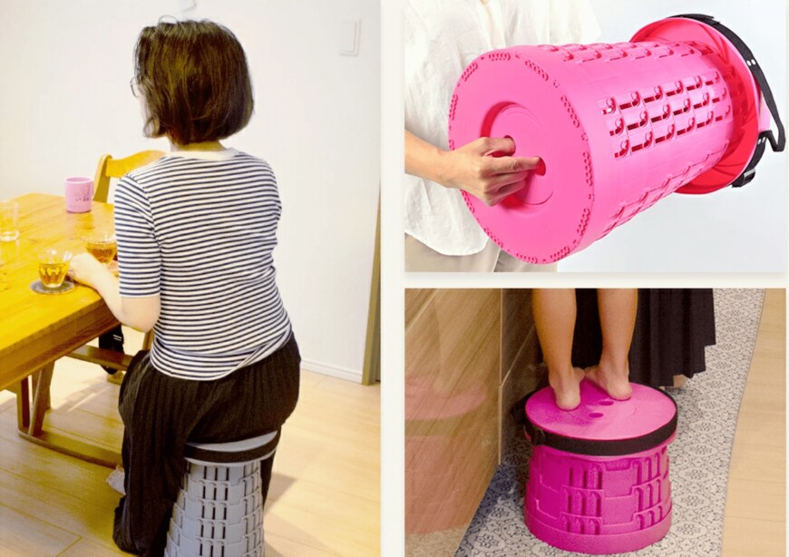 出所：さくらフォレスト株式会社　Panus（パナス）折りたたみ椅子