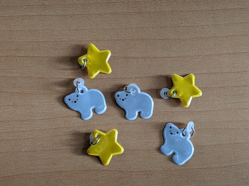 筆者撮影（セリア、傘ミニチャーム）