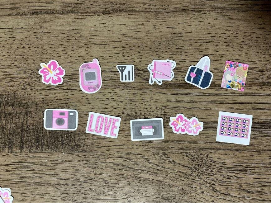 キャンドゥ 平成フレークシール