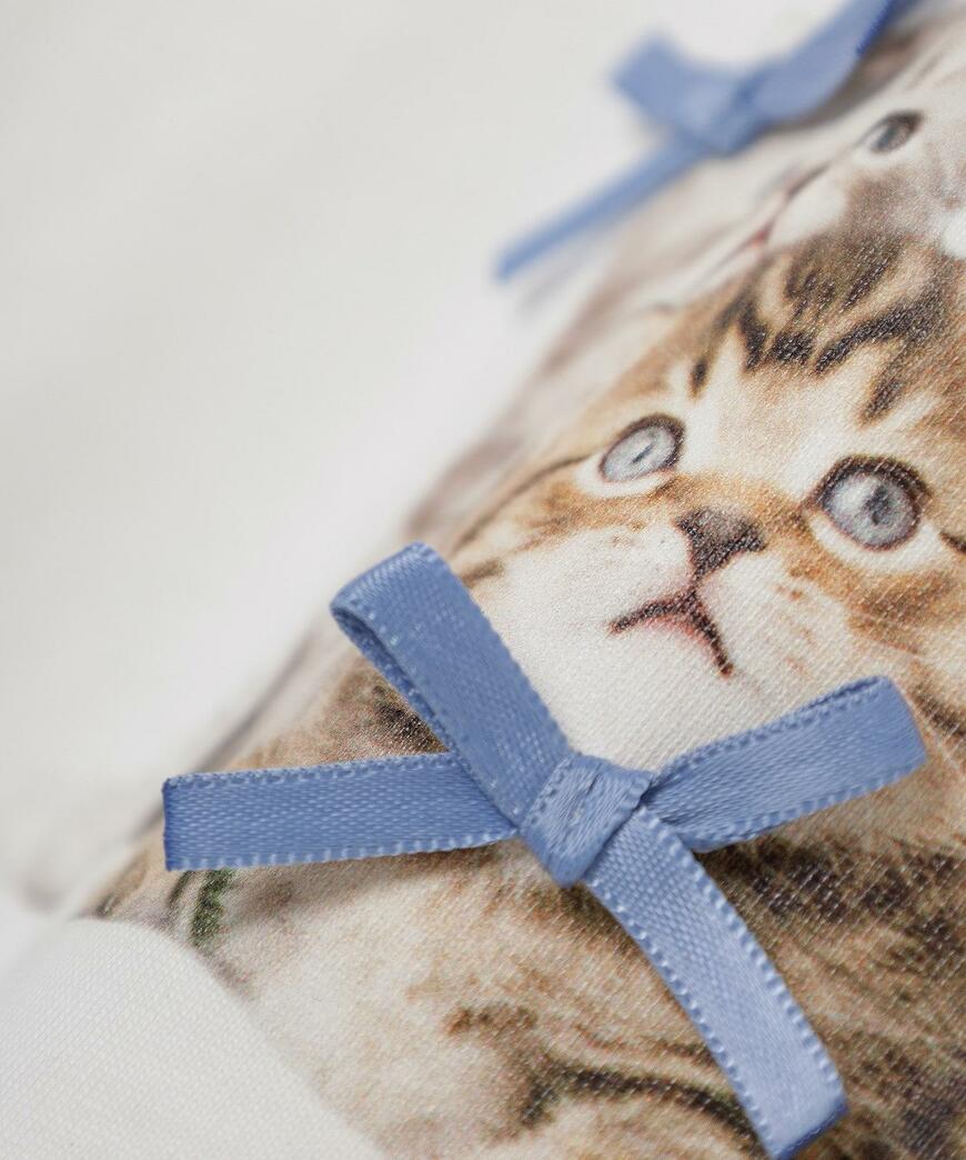 ハニーズ、ネコプリントＴシャツ画像