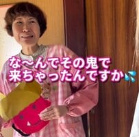【節分】保育園にやってきた「鬼」に保育士もタジタジ...忖度無しの「ガチの赤鬼」が怖すぎる！