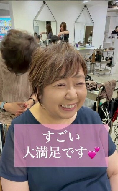レイヤーで軽さと動きが出た、大満足のショート