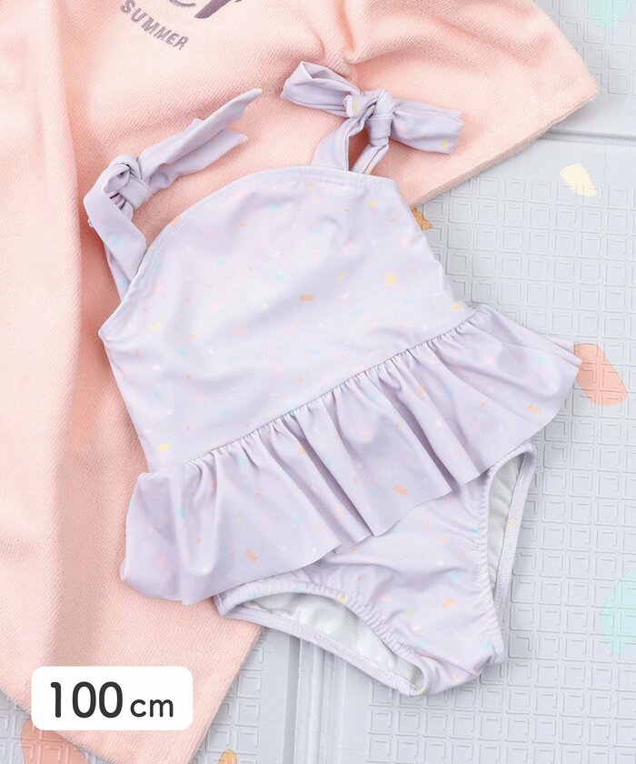 3COINS公式 KIDSワンピース水着:100cm/KIDS水遊び