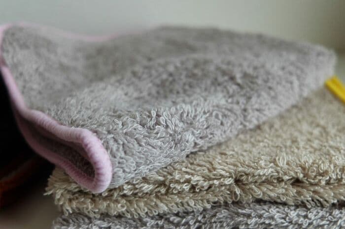 無印良品の残反ミニタオル、筆者撮影の商品画像